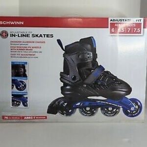 Schwinn Unisex Adult Adjustable Inline Skate Size 6-7.5 men’s/8-9.5 in women’s.